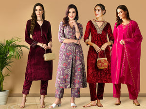 All Types of Latest Suits and Kurtas for Different Occasions