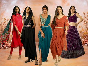 Amazing Outfits for Monsoon Season's Weddings and Parties.