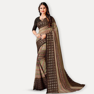 Heavy Zari Work Weightless Multicolor Saree